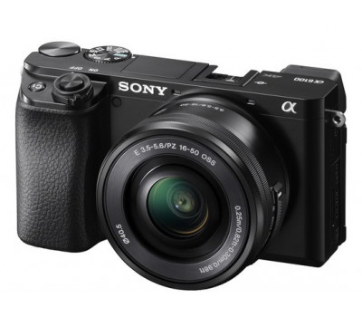 Sony ILCE-6100L Беззеркальная APS-C камера с 16-50мм линзой