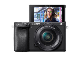 Sony ILCE-6400L Беззеркальная APS-C камера с 16-50мм линзой